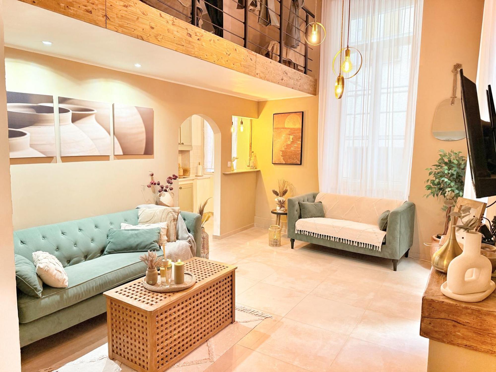 Spacious Loft, Duplex, Old Town, 3 Bedrooms - Easy Check-In Ніцца Екстер'єр фото