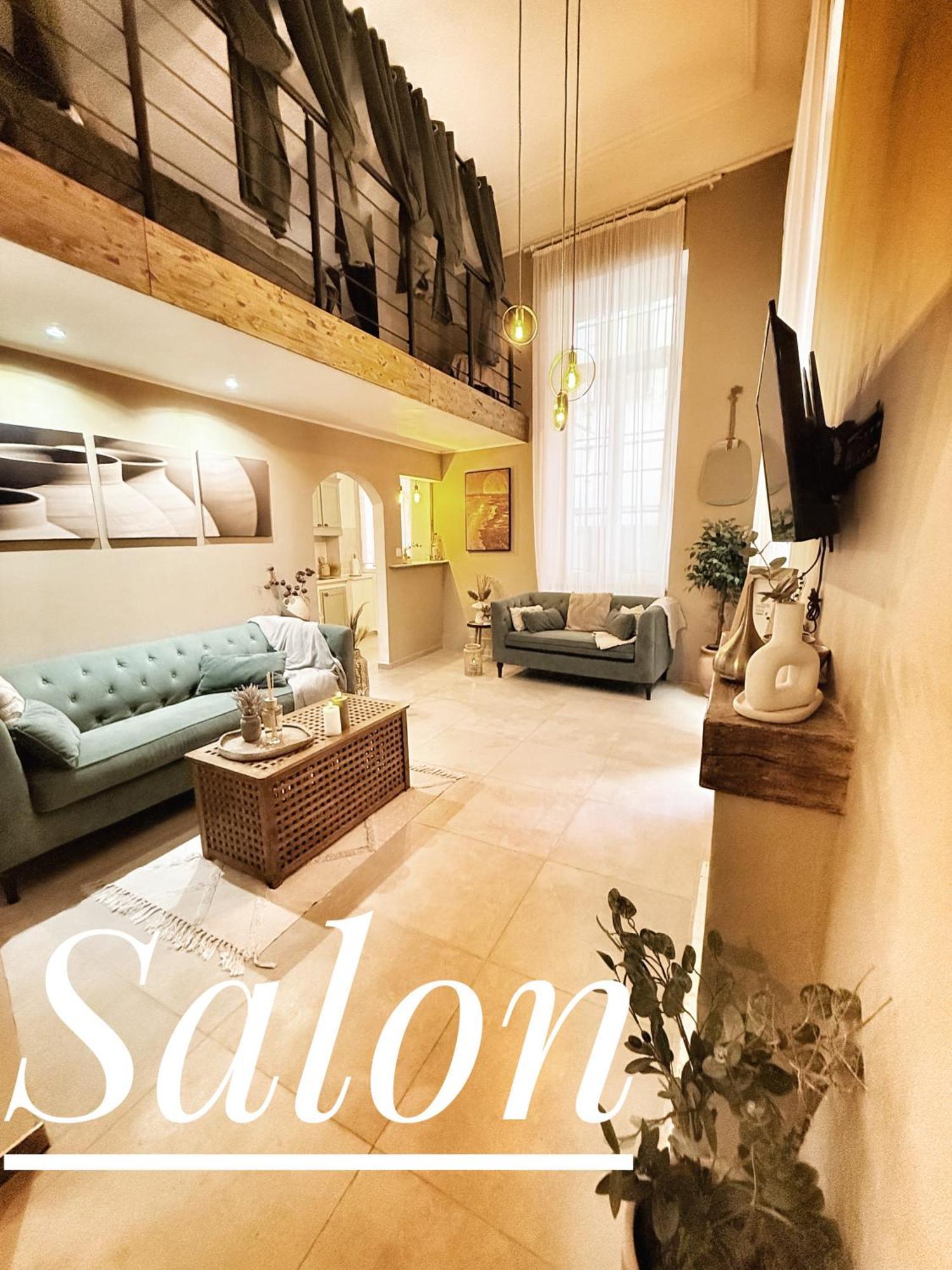 Spacious Loft, Duplex, Old Town, 3 Bedrooms - Easy Check-In Ніцца Екстер'єр фото